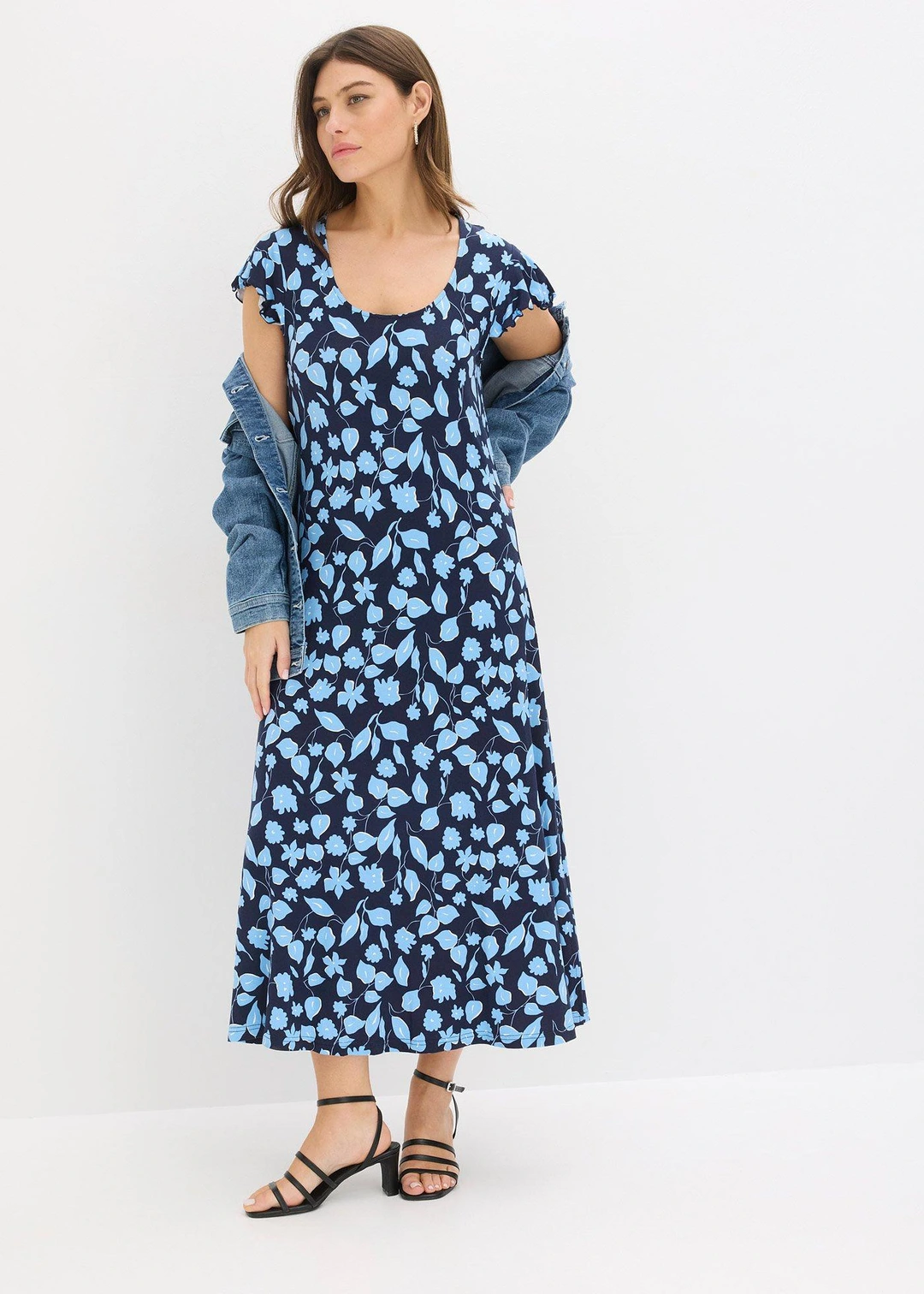 Robe imprimée en jersey viscose - 2