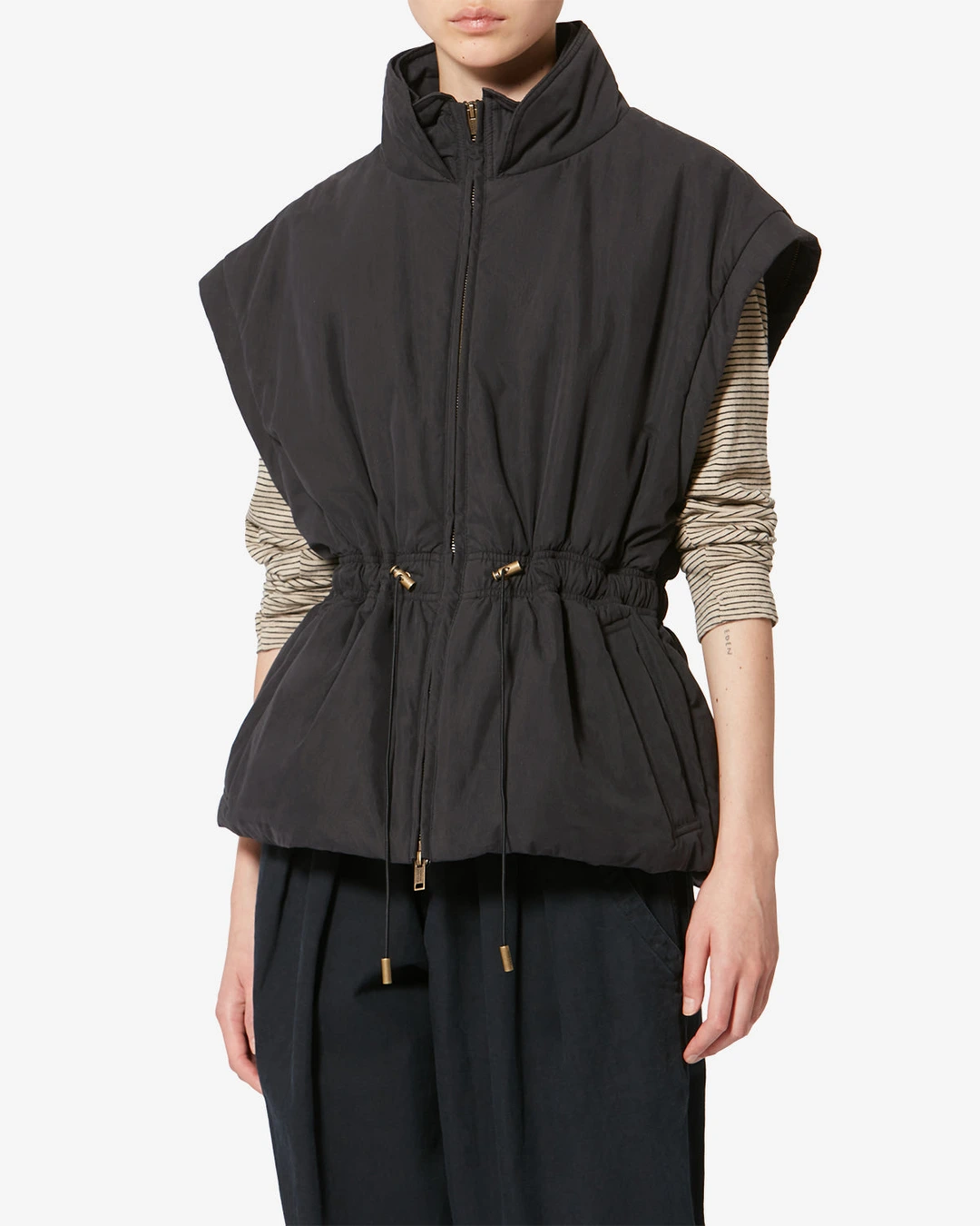 Manteau Dastyni - Femme - Noir - Taille 40 - Marant Étoile - 7