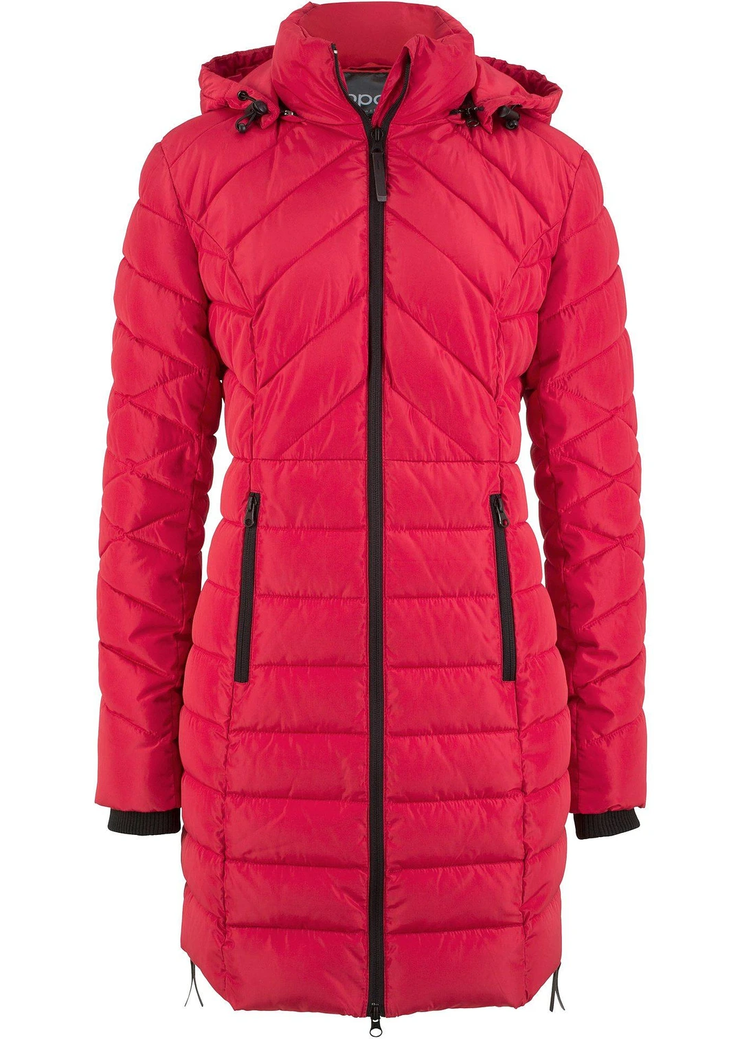 Veste longue matelassée, rembourrée