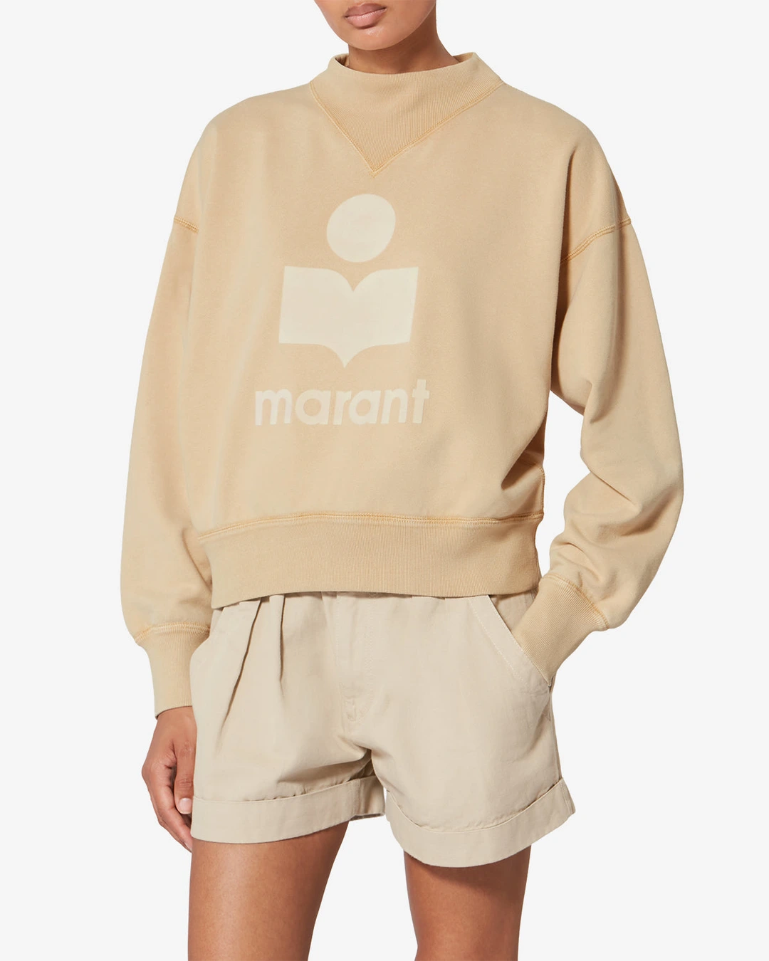 Sweat Shirt Moby - Femme - Bubblegum-bordeaux - Taille 42 - Marant Étoile - 5