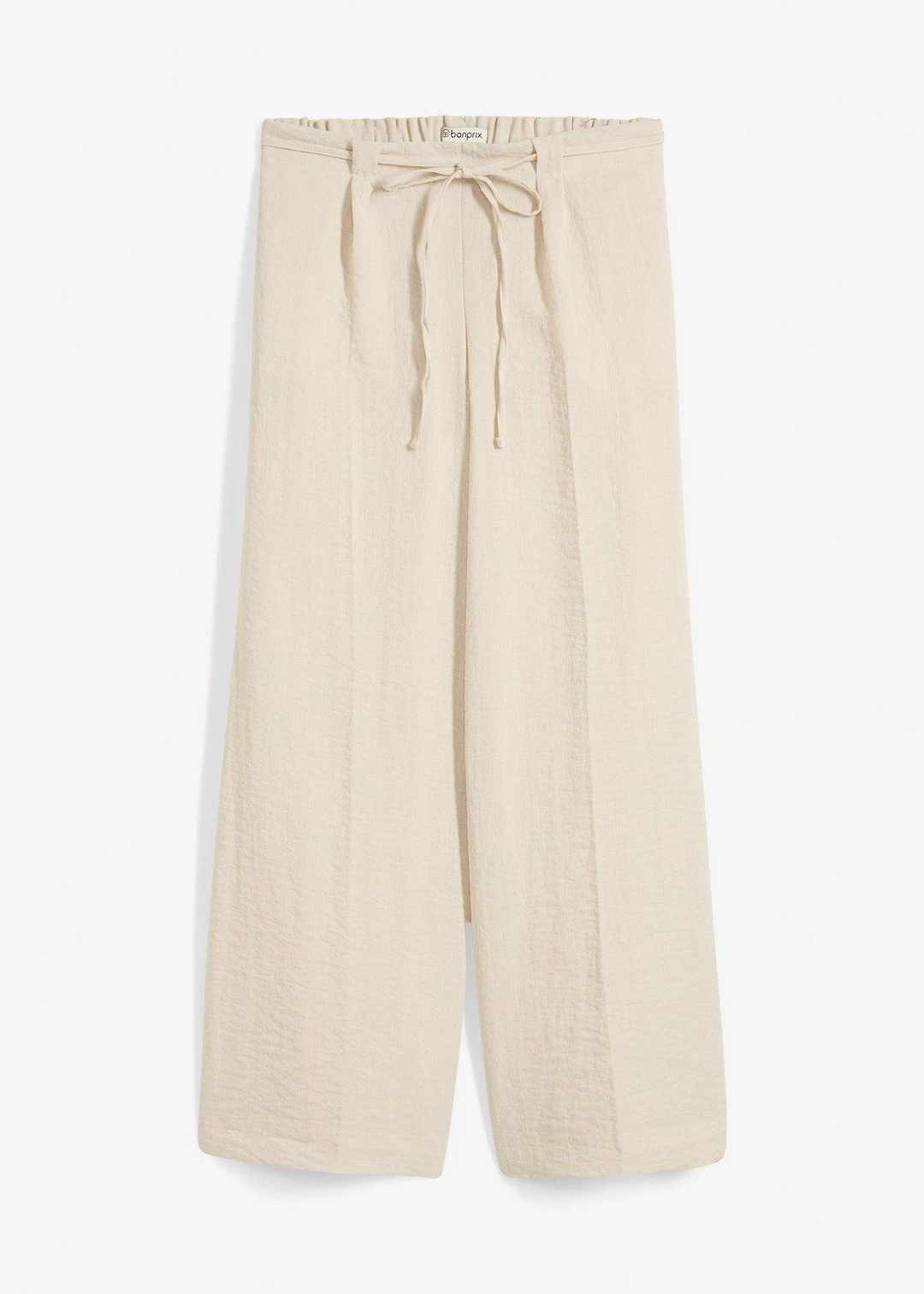 Jupe-culotte fluide en viscose mélangée
