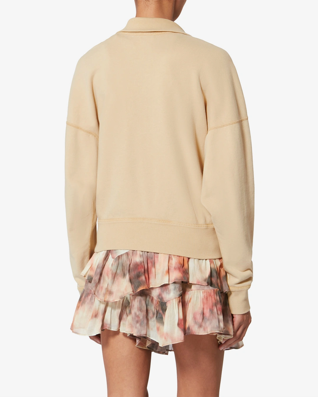 Sweat Shirt Ross - Femme - Bubblegum-bordeaux - Taille 42 - Marant Étoile - 3