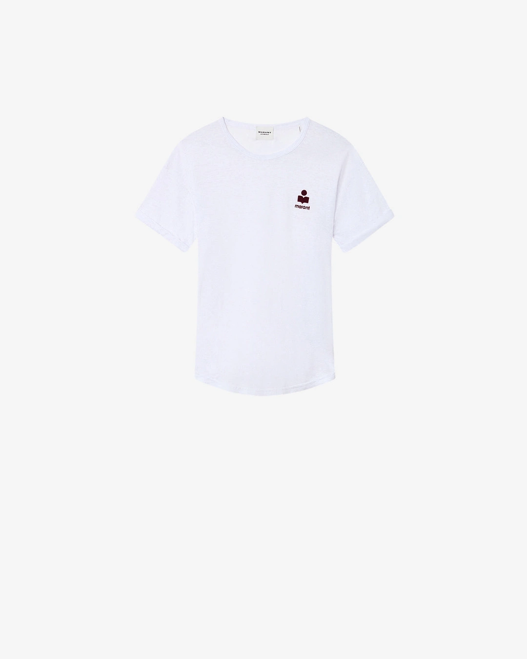 Tee Shirt Koldia - Femme - Blanc-bordeaux - Taille XL - Marant Étoile