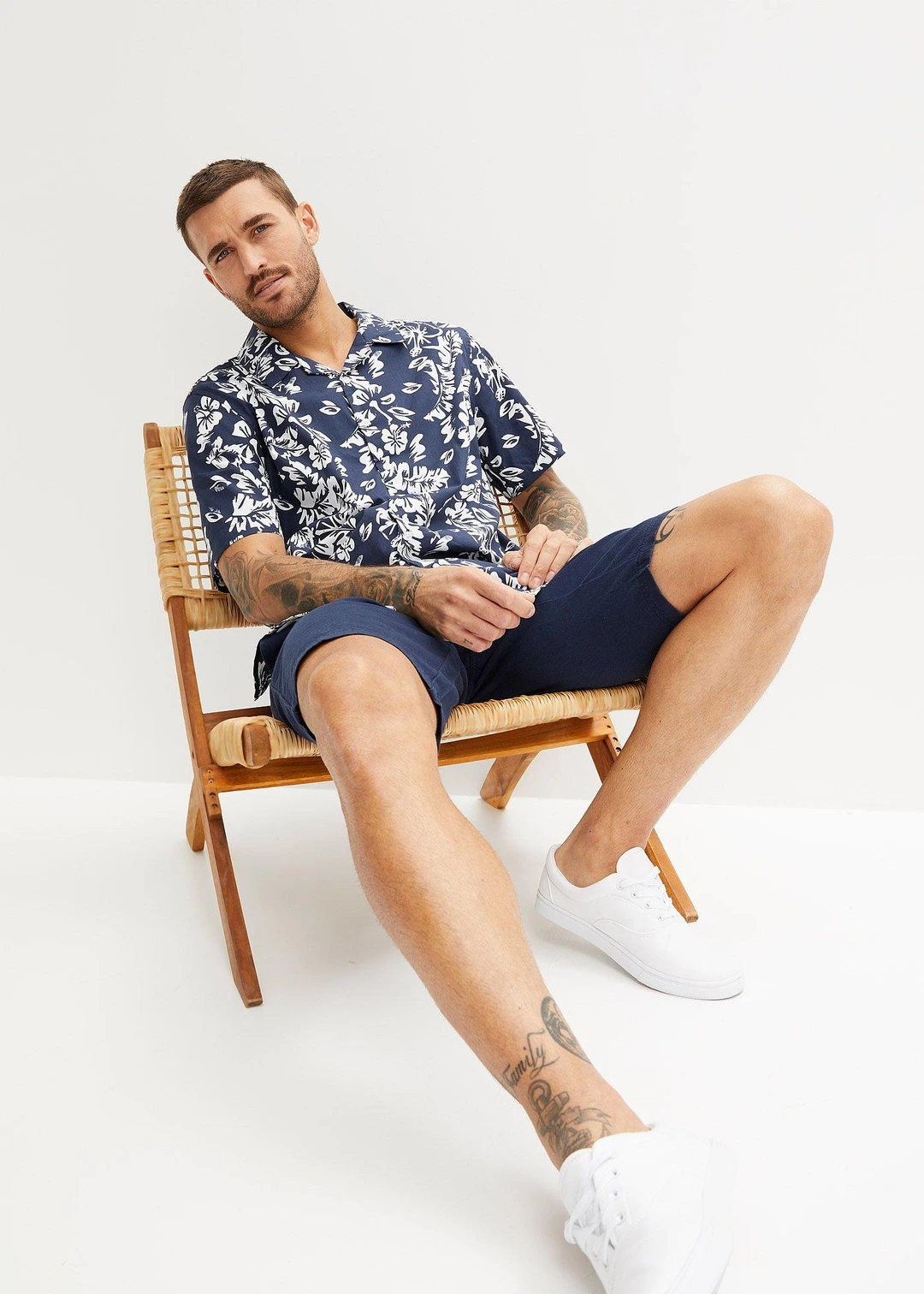 Chemise manches courtes hawaïenne 100% coton - 2