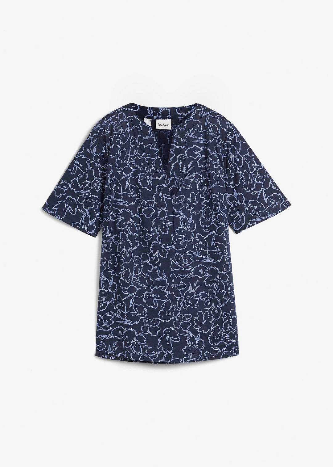Blouse longue 100% coton