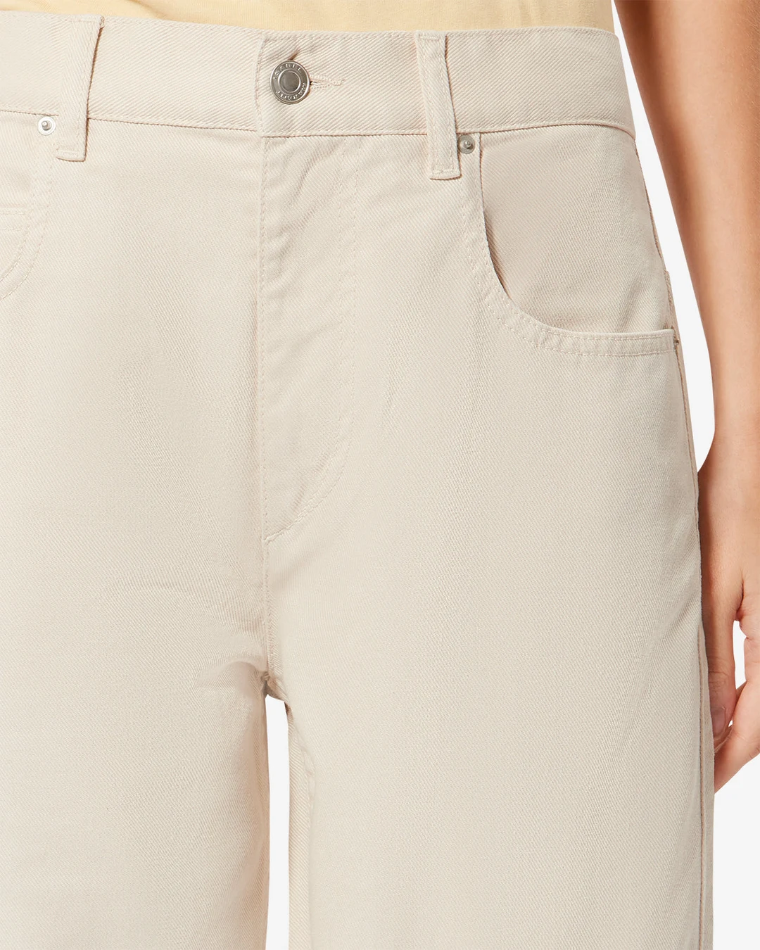 Pantalon Belvira - Femme - Écru - Taille 42 - 2