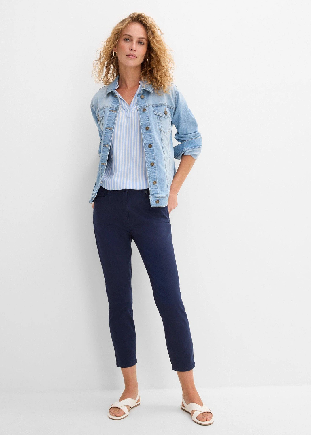 Pantalon 7/8 taille haute - 2