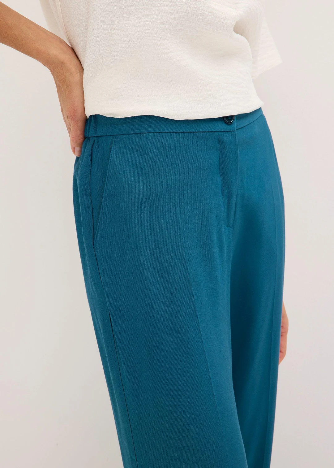 Pantalon large et léger à pinces - 3