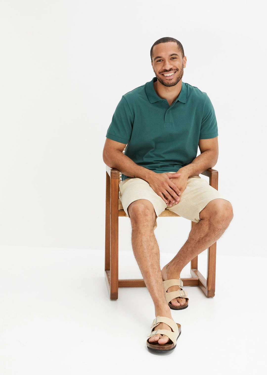 Polo en maille piquée 100% coton - 2