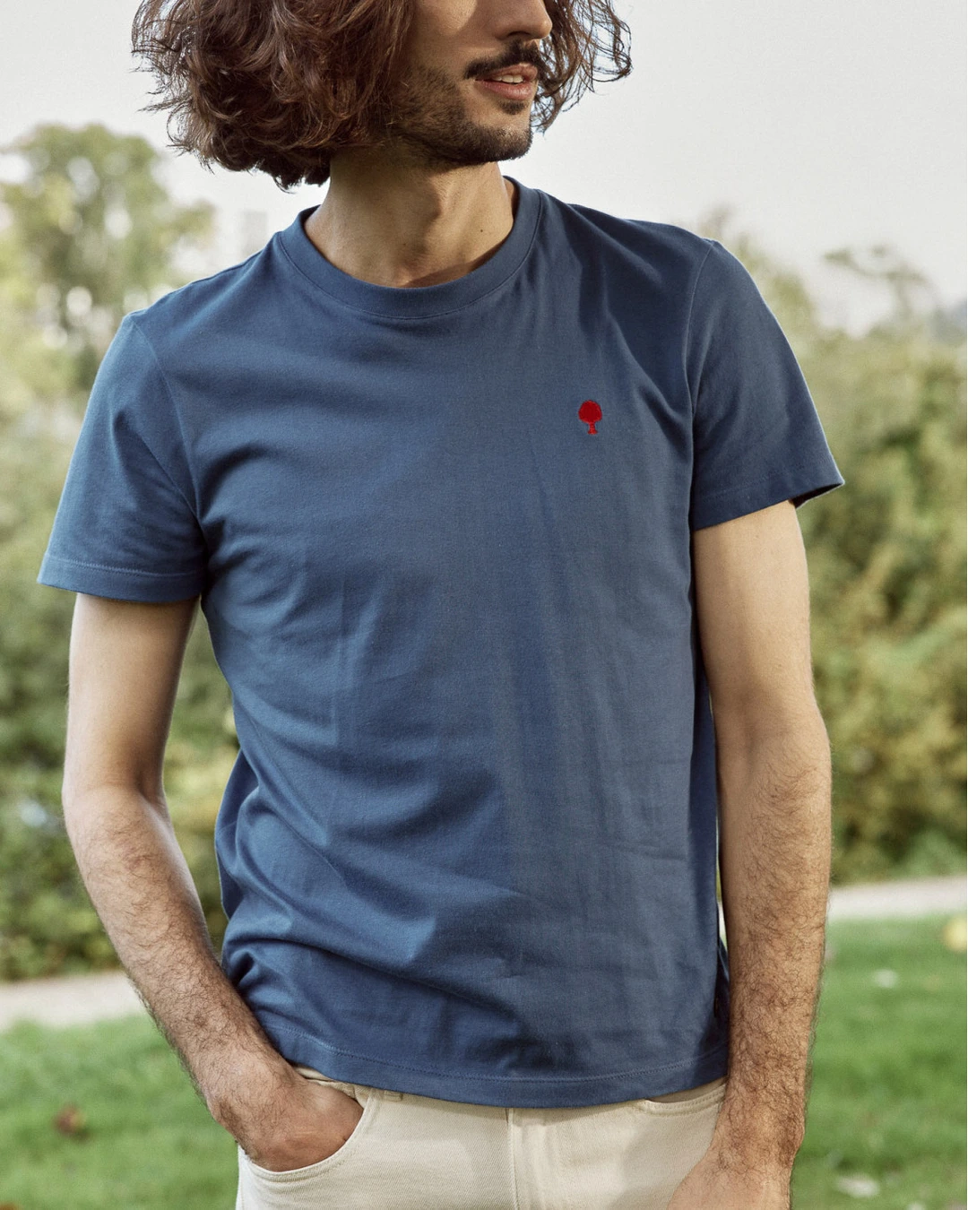 T-shirt vert coton - ARCY
