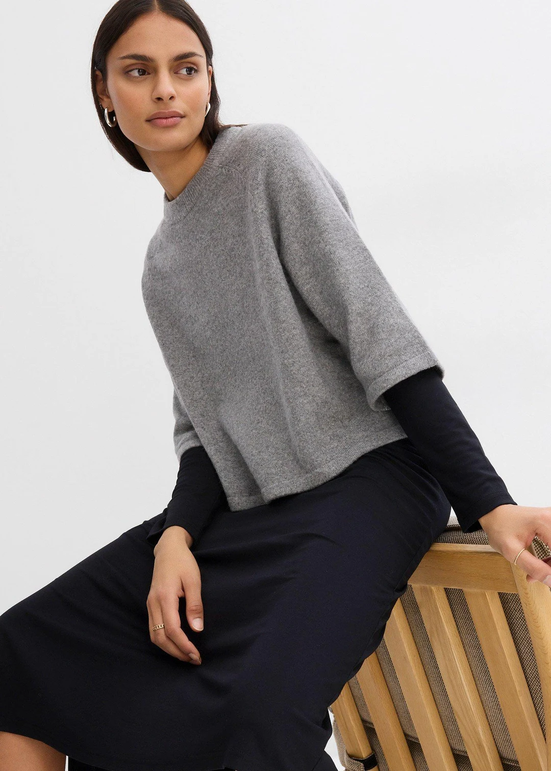 T-shirt oversize en maille - 3