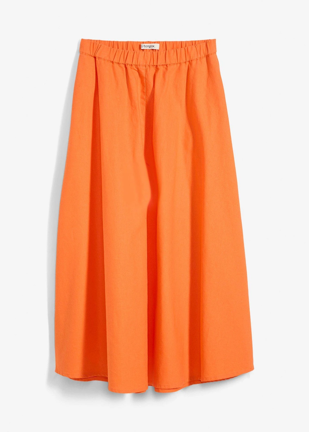 Jupe midi en lin majoritaire