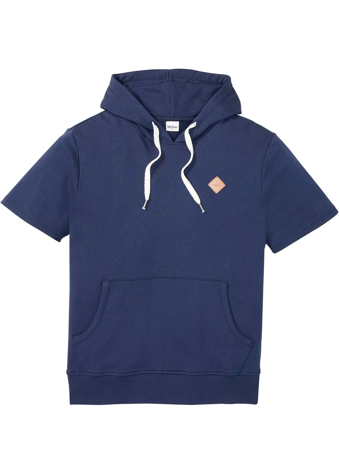 Sweat à capuche, manches courtes