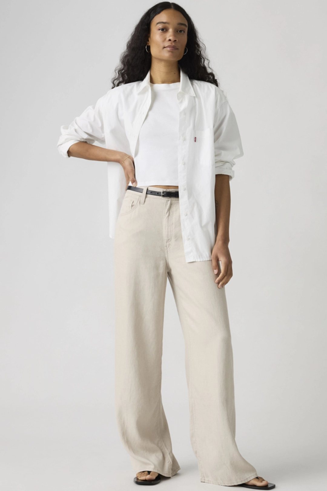 Levi's Jean Wide Leg Cinch - Femme - Marron / Hot Fudge - 32X31