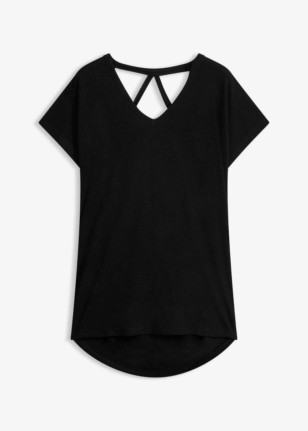 T-shirt en viscose mélangée