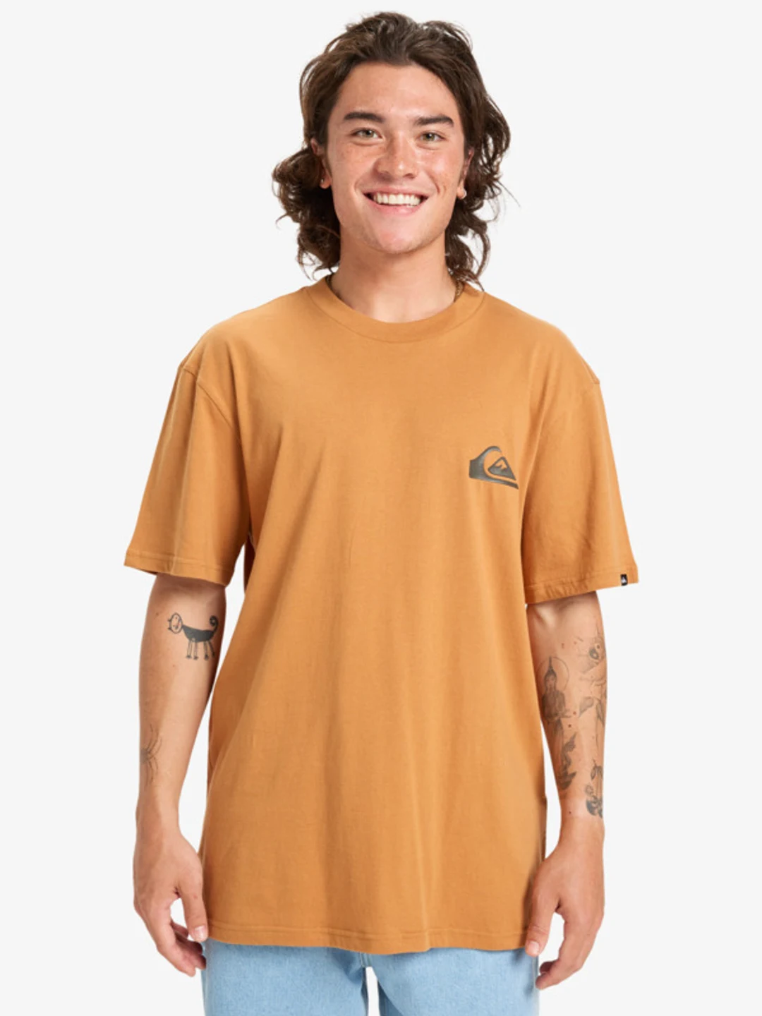 Ev Mini Logo - T-Shirt à manches courtes pour Homme Noir