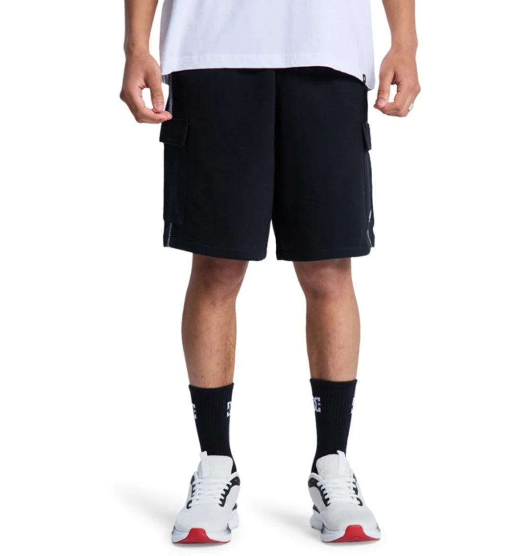 Flow Down - Short en molleton Noir Homme