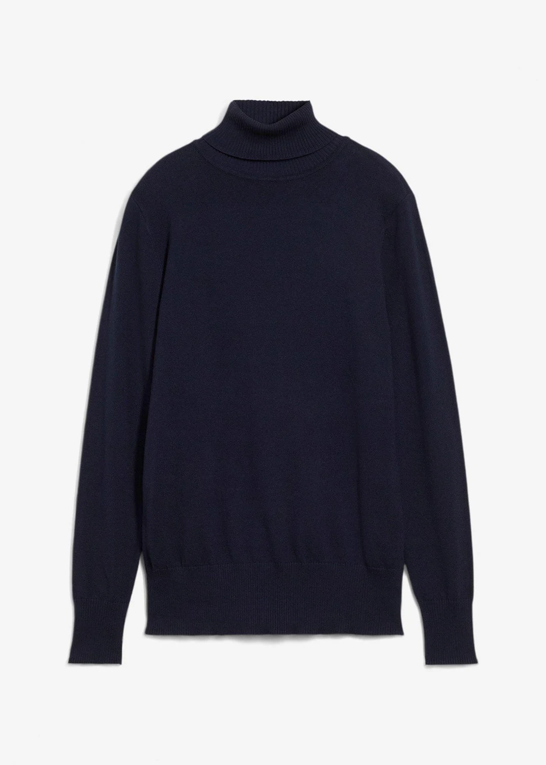 Pull col roulé en fine maille