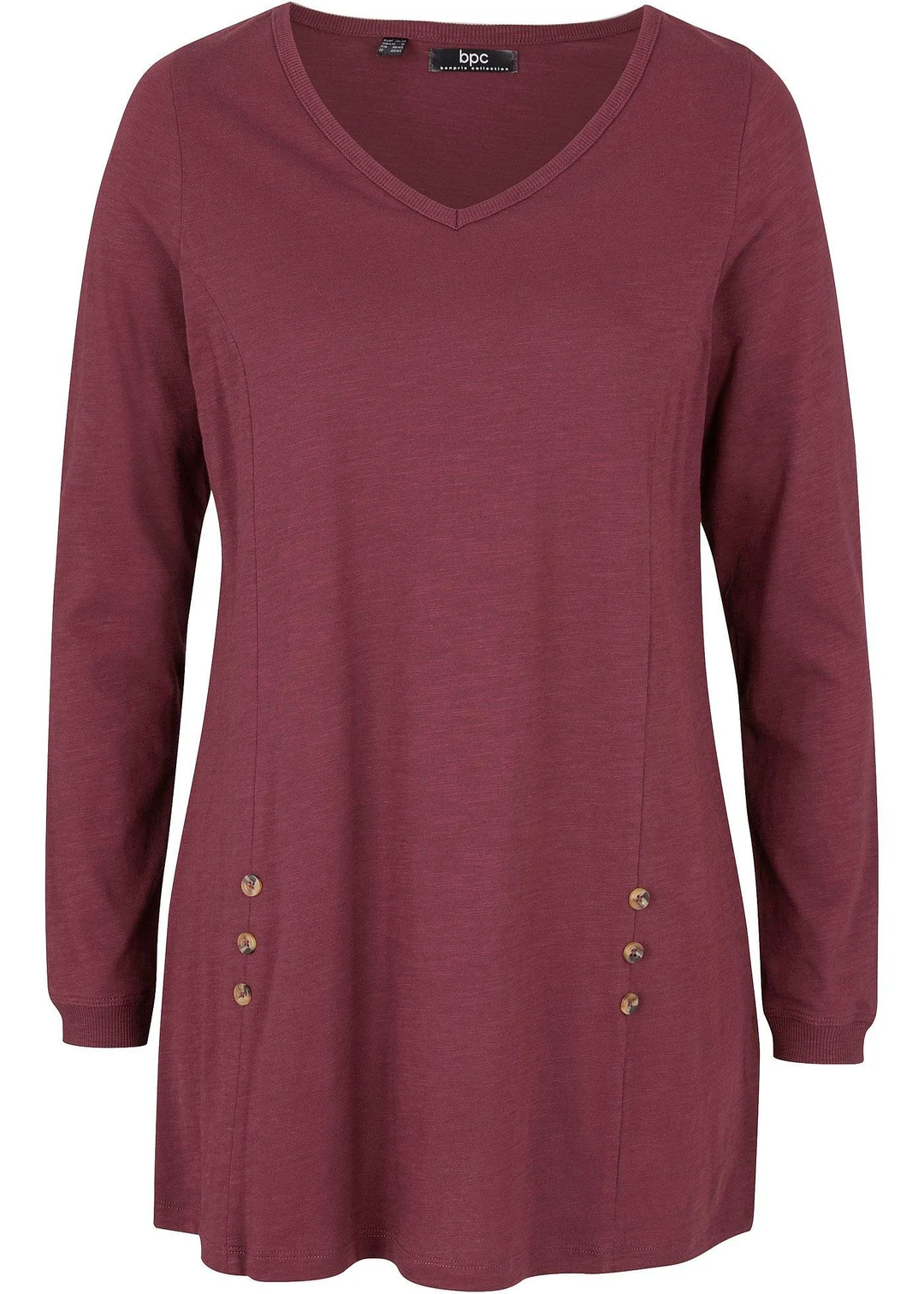 T-shirt long 100% coton
