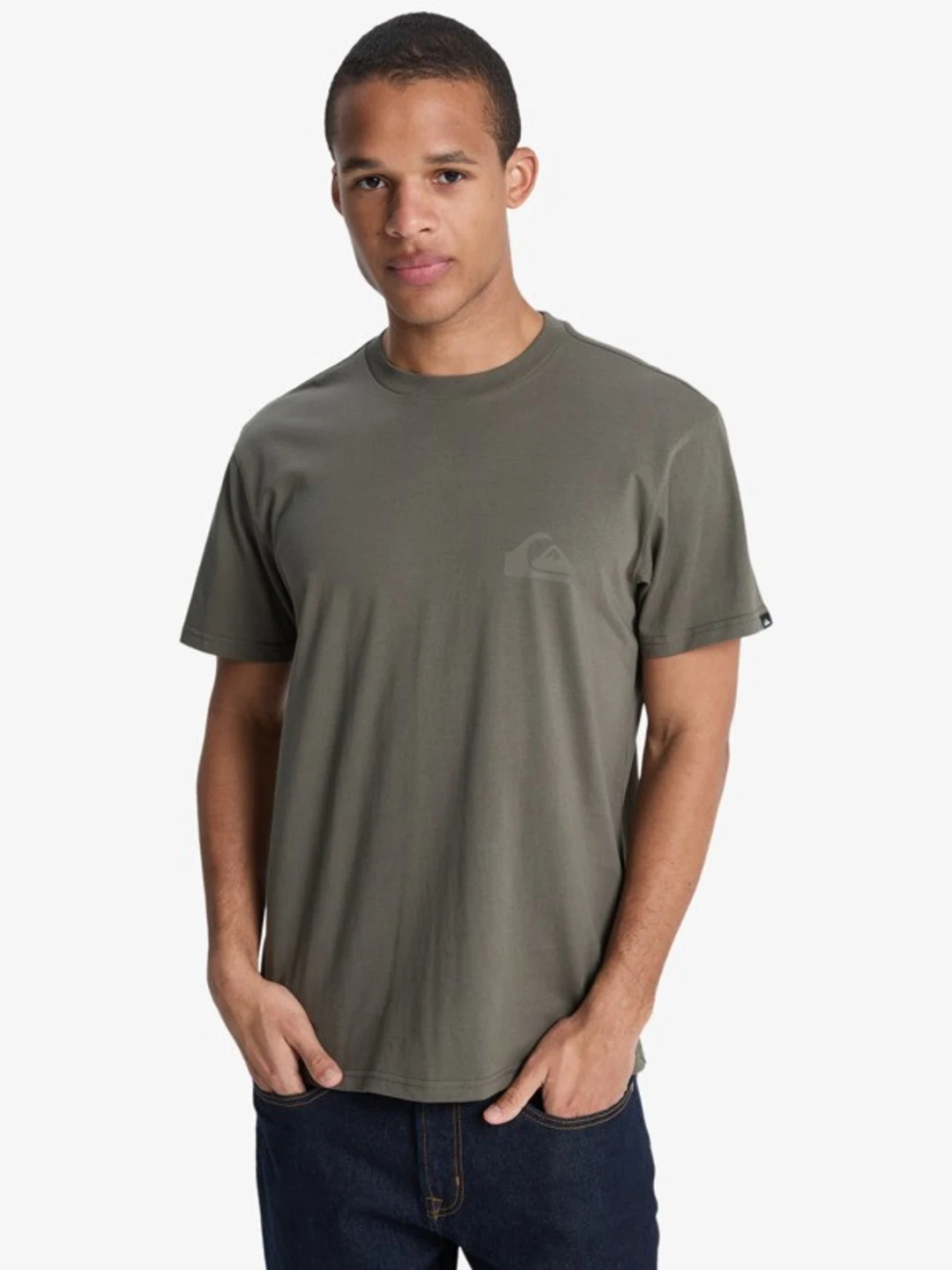 Ev Mini Logo - T-Shirt à manches courtes pour Homme Noir