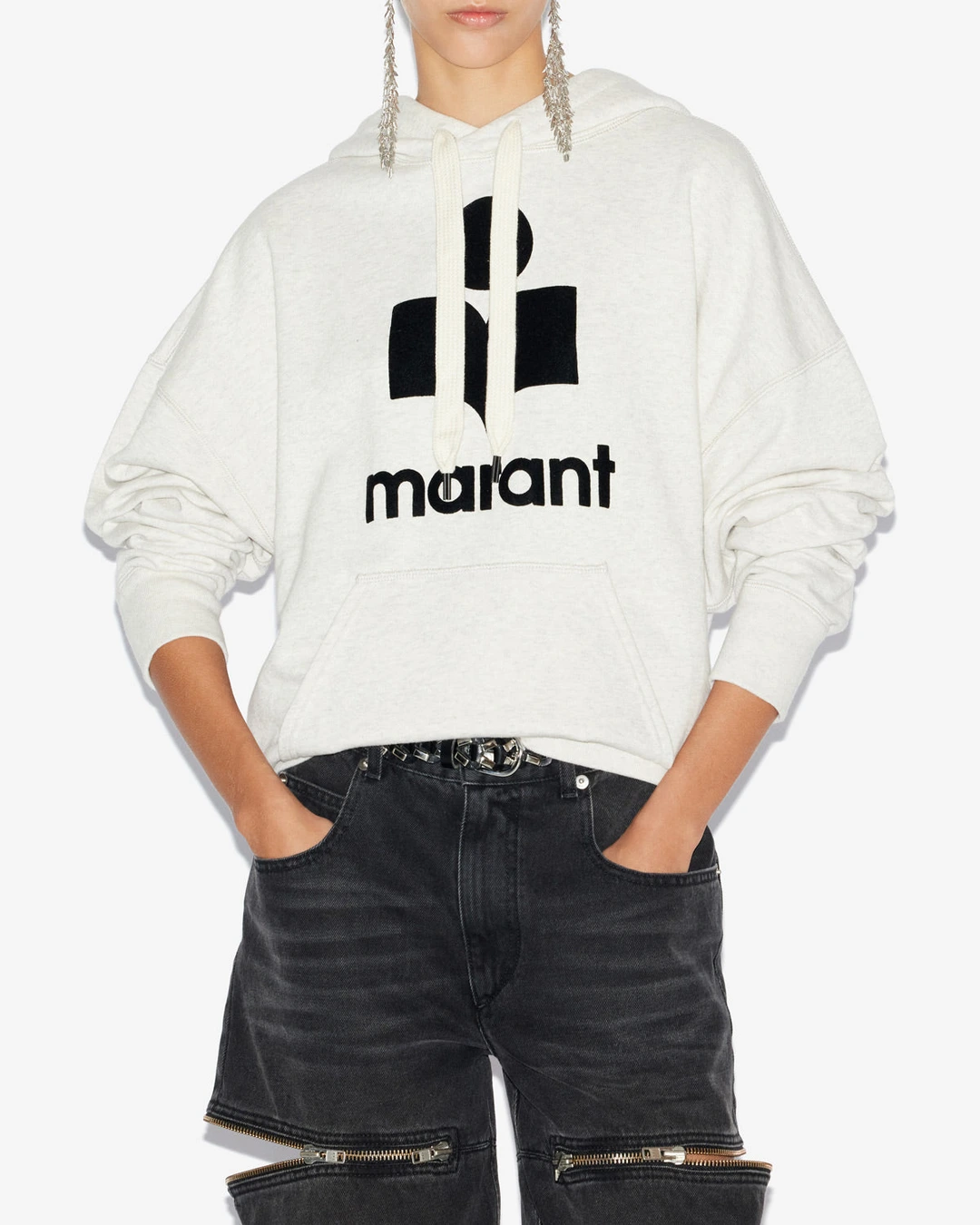 Sweatshirt Mansel - Femme - Écru - Taille 42 - Marant Étoile - 5