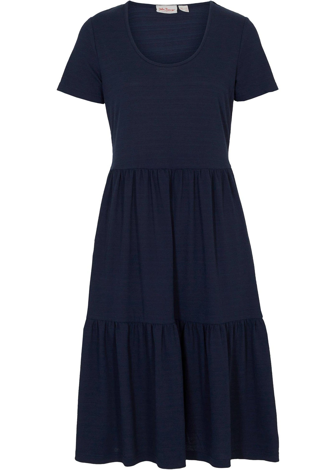 Robe en jersey texturé