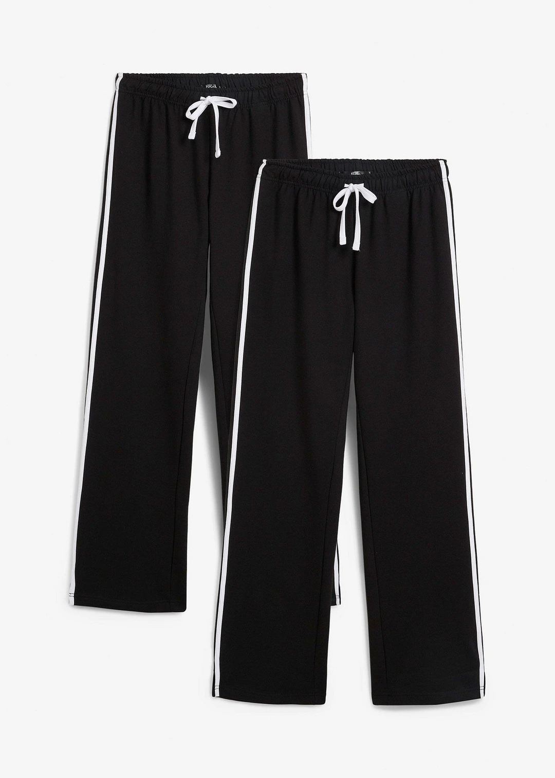 Lot de 2 pantalons en molleton épais 100% coton