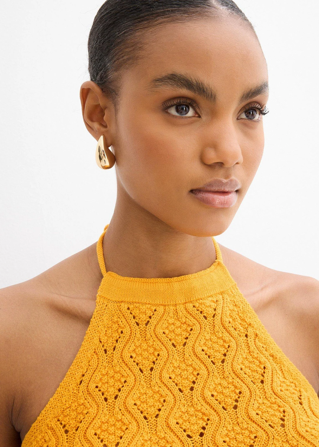 Top dos nu en maille - 3