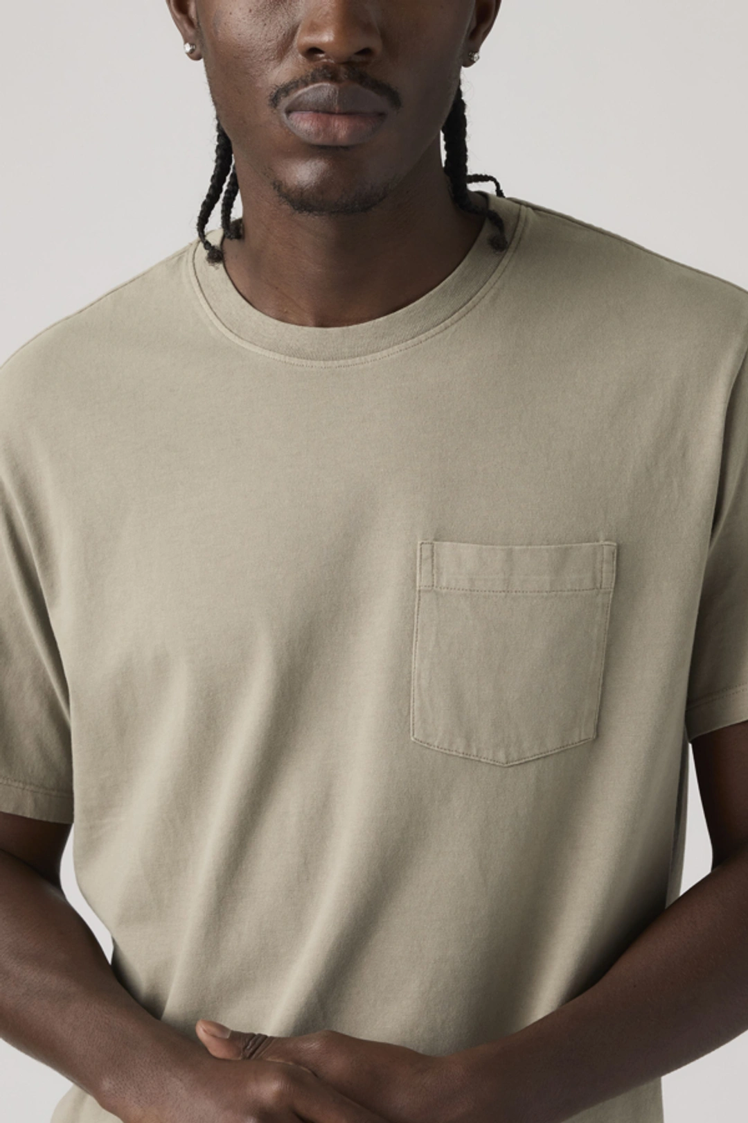 Levi's T Shirt À Poche Essential - Homme - Blanc / Bright White - 2XL - 2