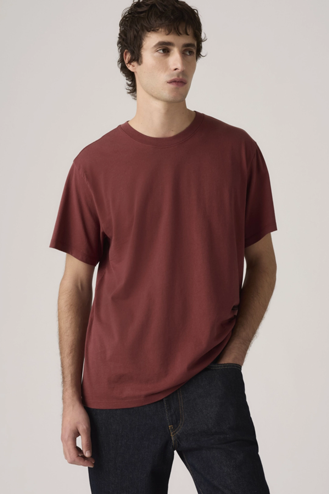 Levi's T Shirt Essentiel - Homme - Beige / Vintage Khaki - 2XL