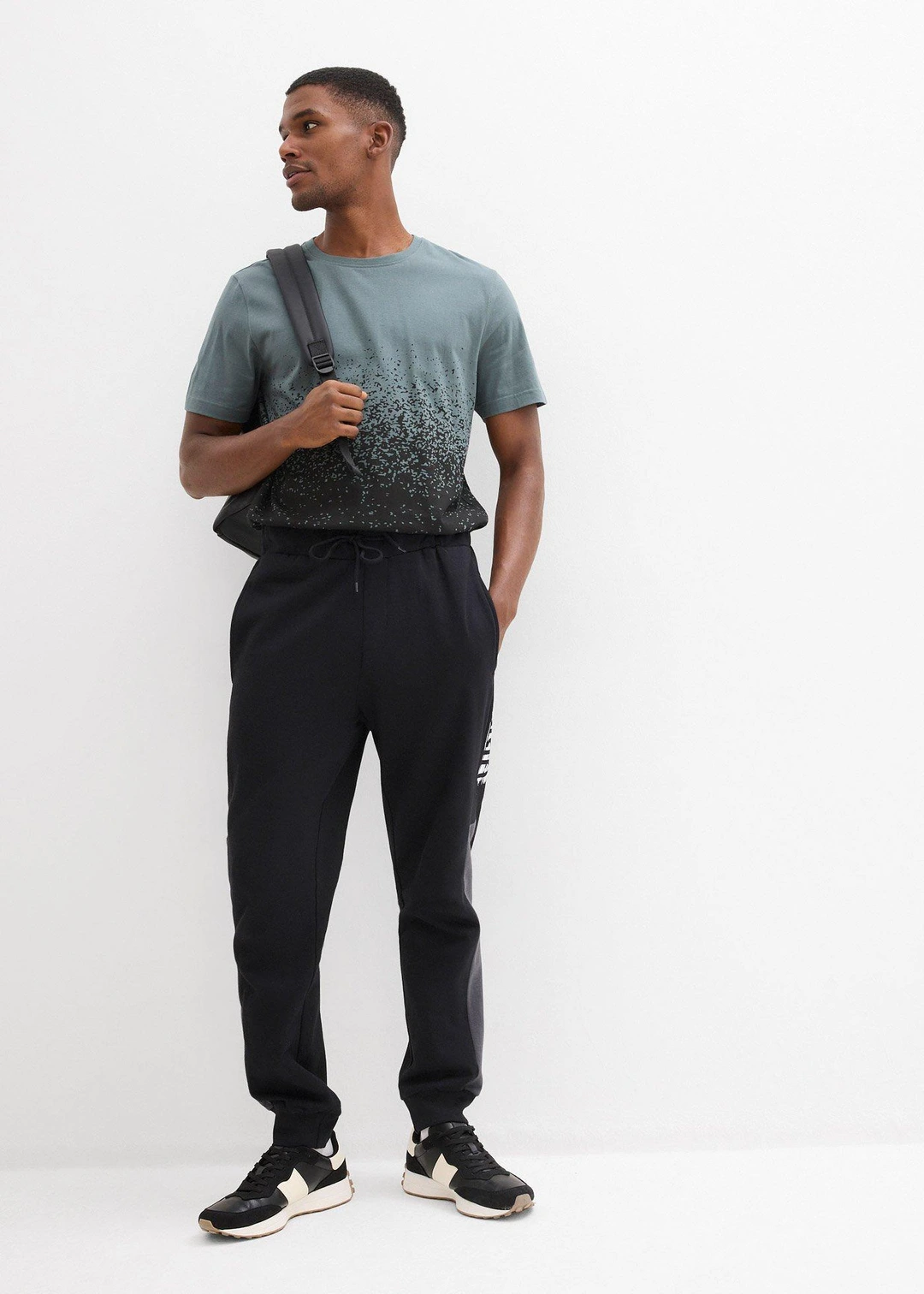 Pantalon de jogging avec polyester recyclé