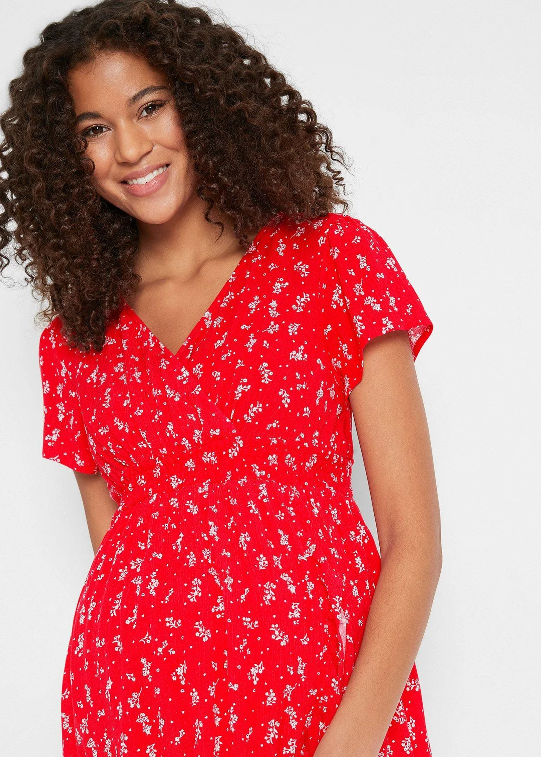 Robe de grossesse et d’allaitement en crêpe
