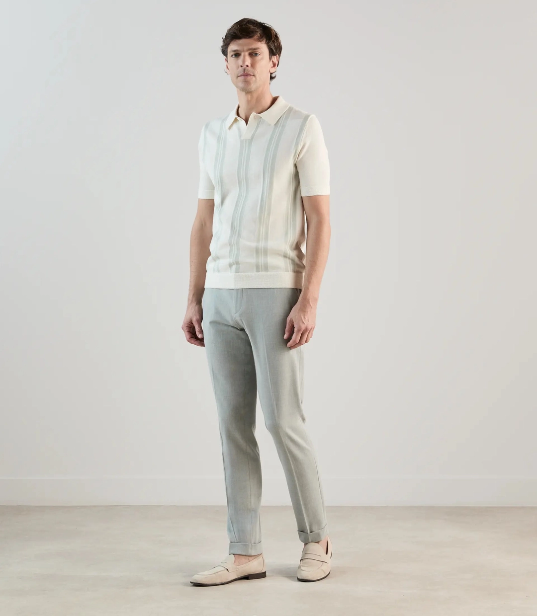 IZAC - Pantalon casual vert