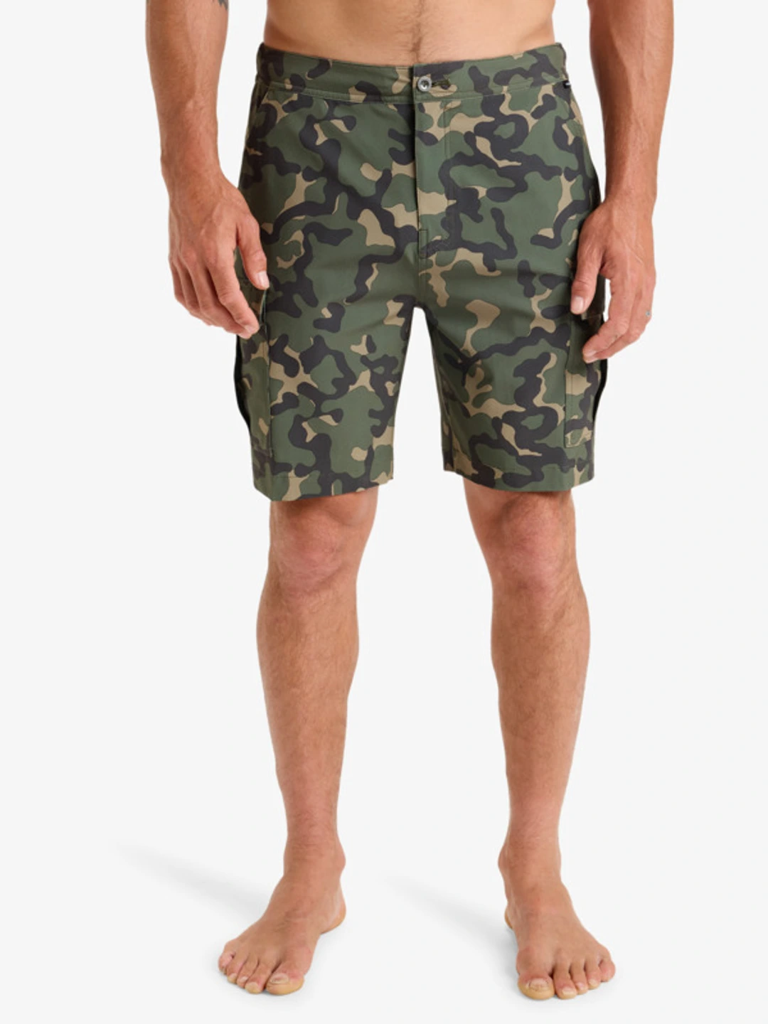 Half 19" - Short hybride pour Homme Noir