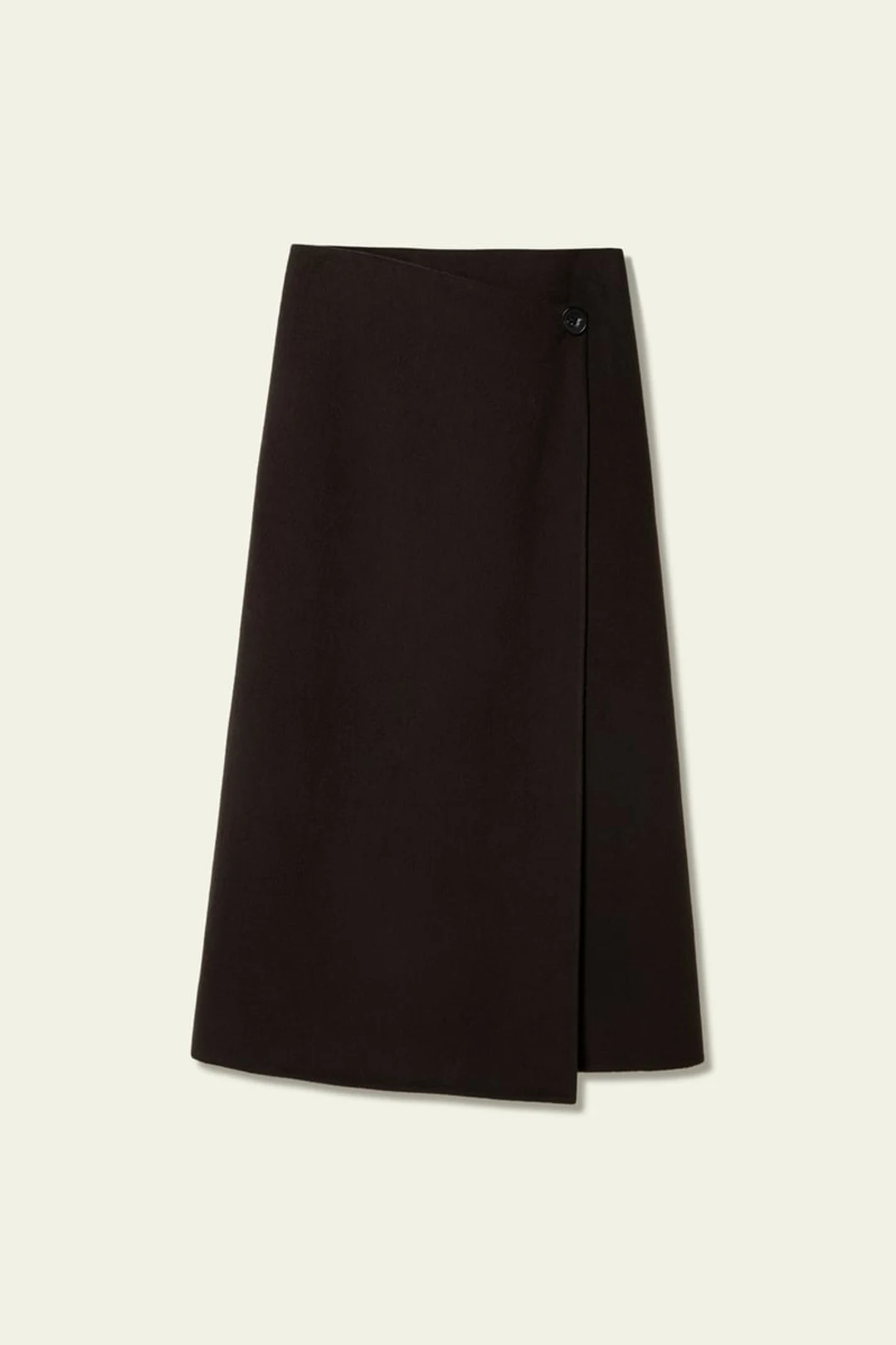 LILYSILK Jupe Femme en Laine et Soie Élégante à Drapé Asymétrique Americano 42