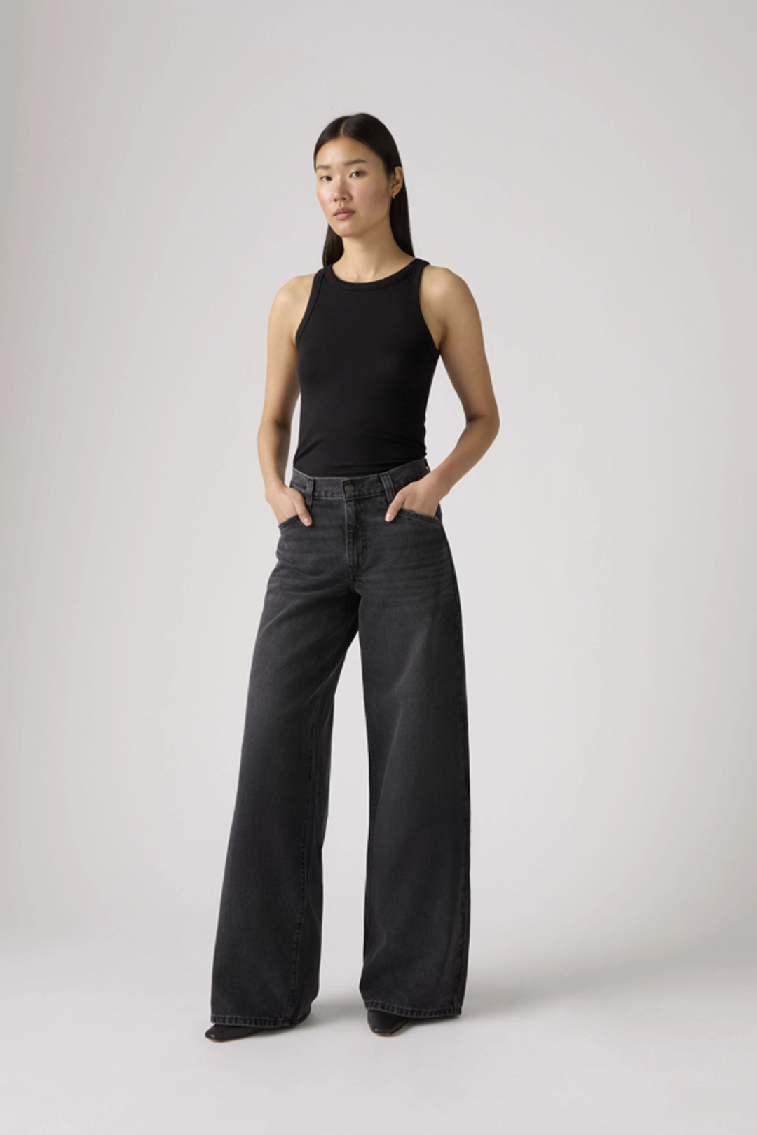 Levi's Jean 94 Baggy Wide Leg - Femme - Bleu / Braided Art - 31X33