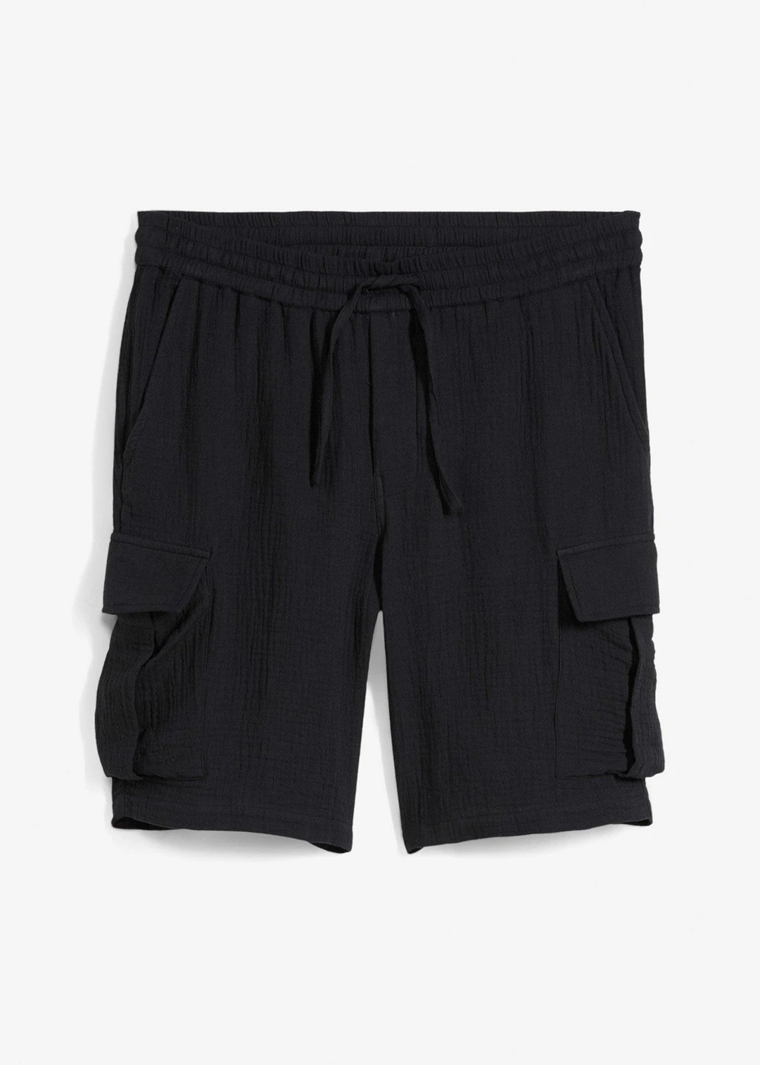 Bermuda en gaze de coton, regular