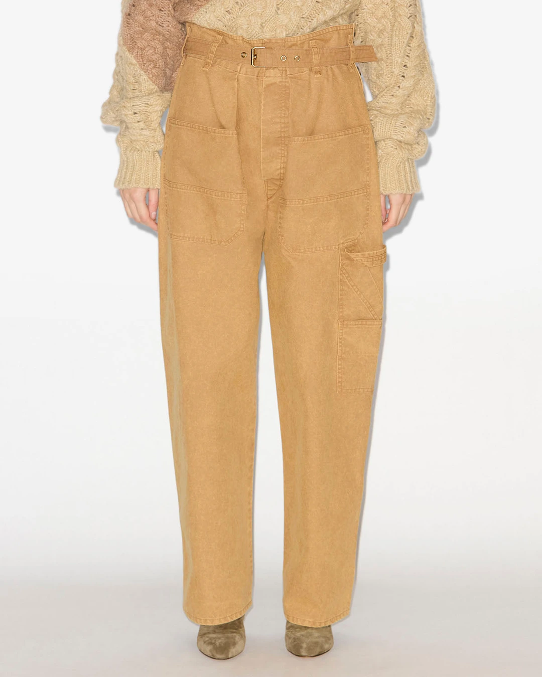 Pantalon Mathilda - Femme - Bronze - Taille 40 - Marant Étoile - 5