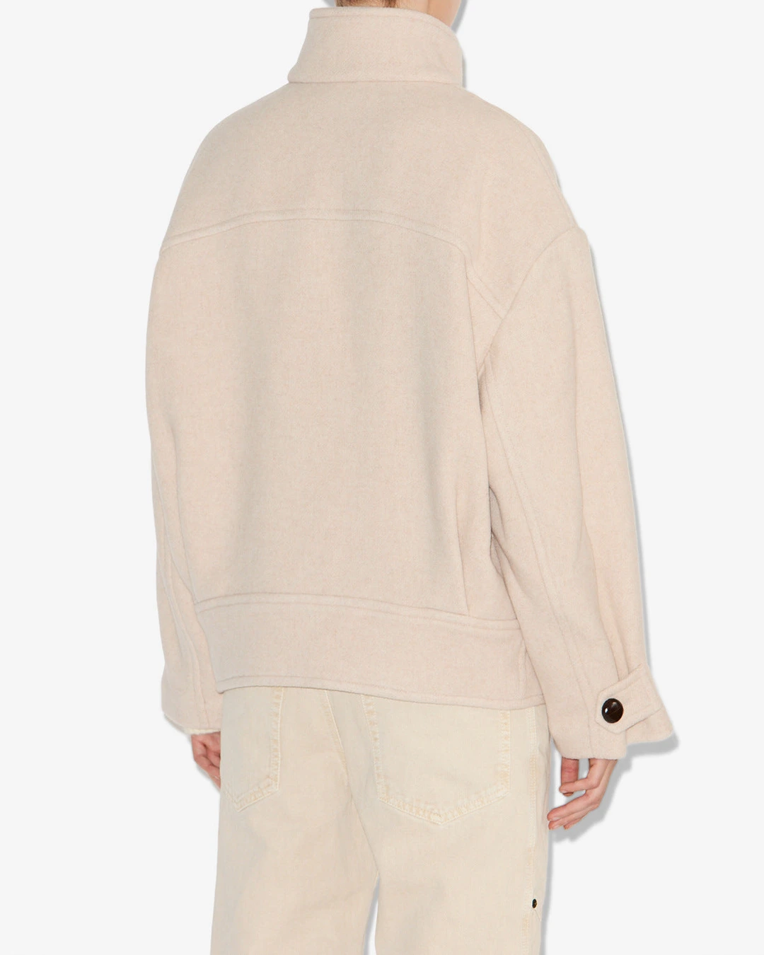 Manteau Hanis - Femme - Écru - Taille 40 - 3