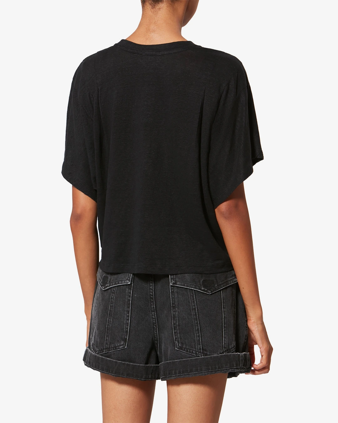 Tee Shirt Kyanzae - Femme - Noir - Taille XL - Marant Étoile