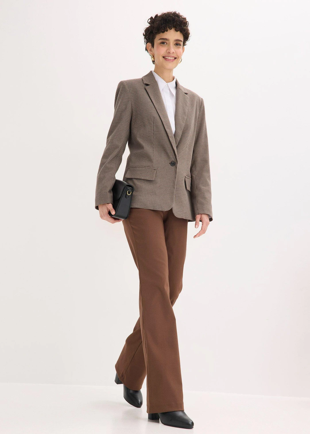 Pantalon extensible, bootcut - 2