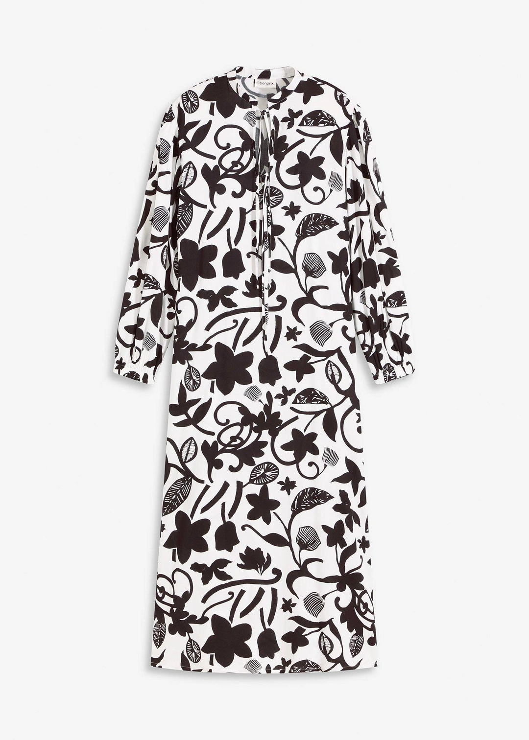 Robe caftan en viscose fluide