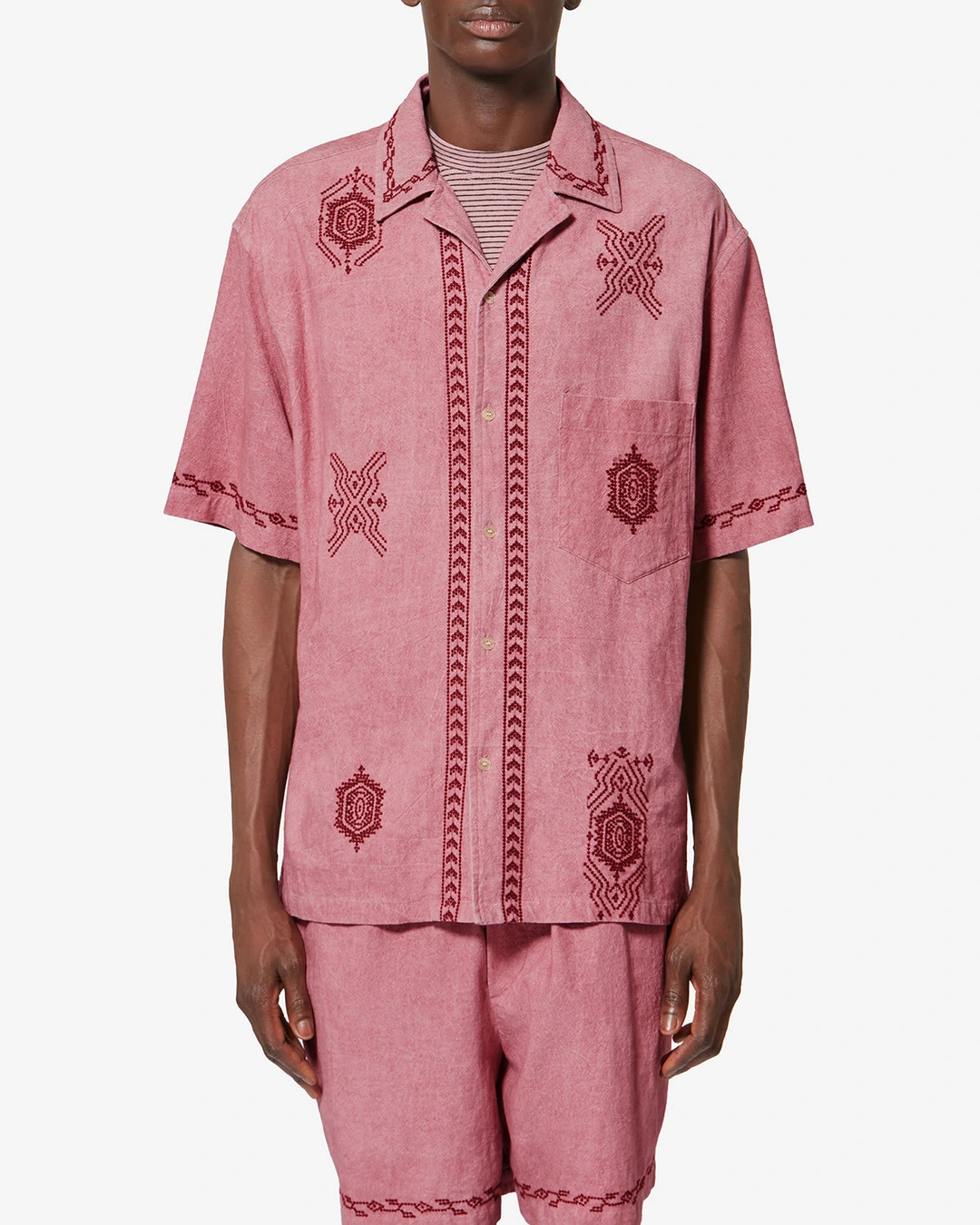 Chemise Zekim - Homme - Rose - Taille XL - 5