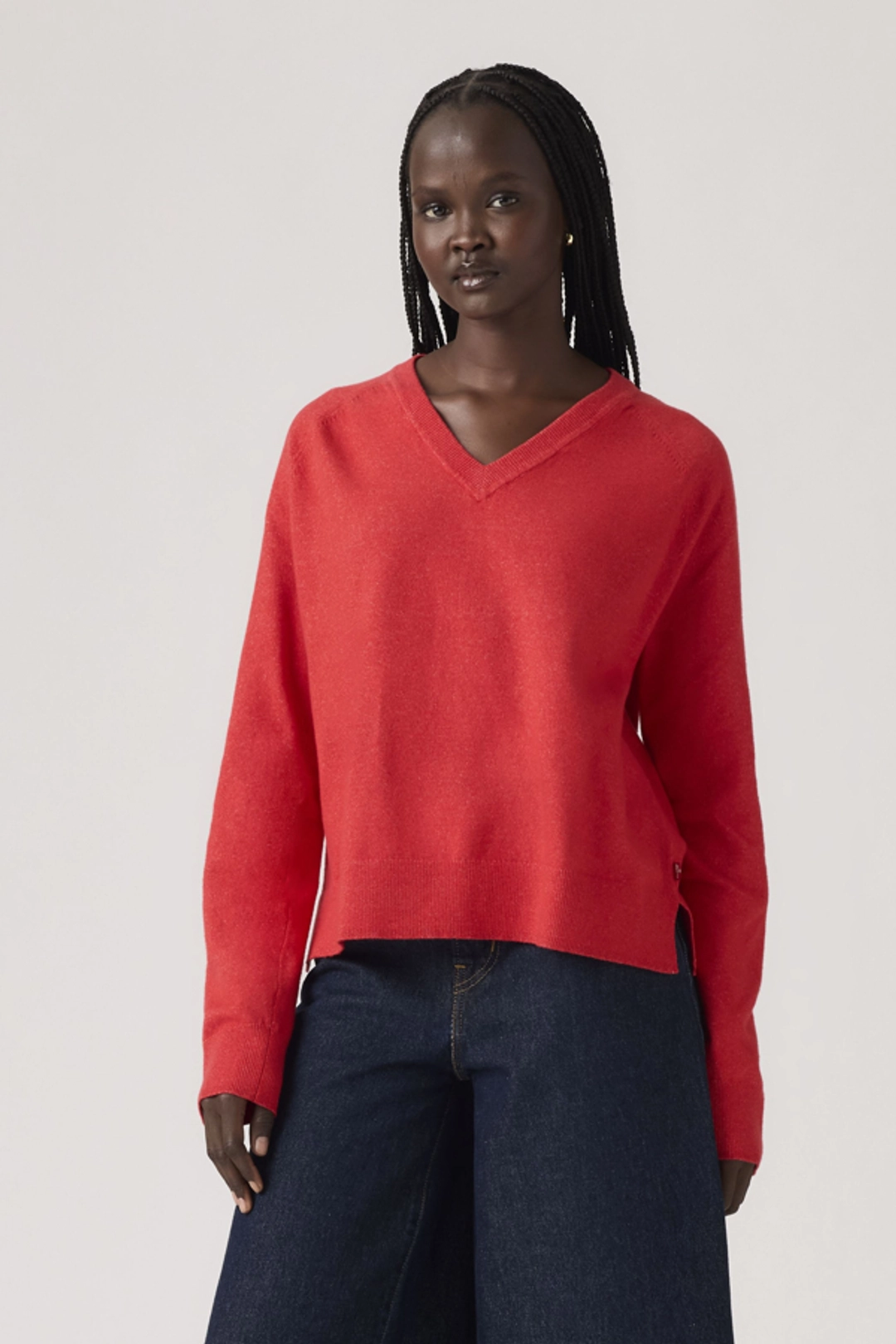 Levi's Cardigan Col V Supersoft - Femme - Noir / Anthracite Night - 2XS - 2