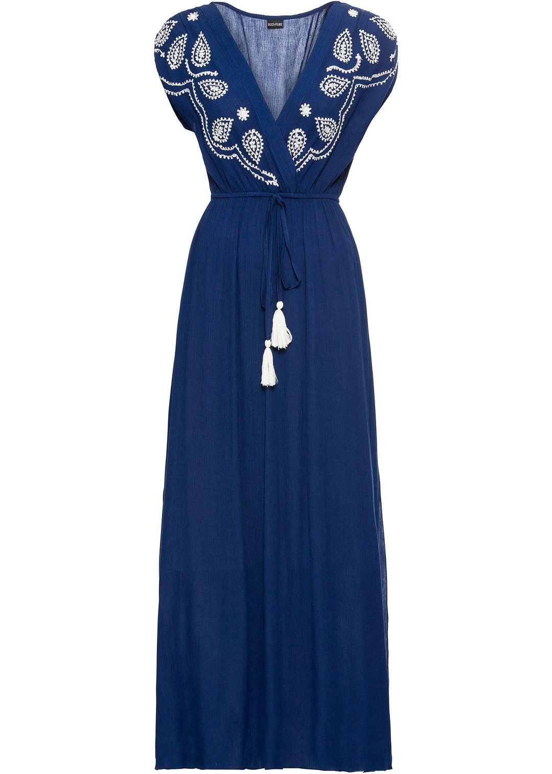 Robe longue en viscose