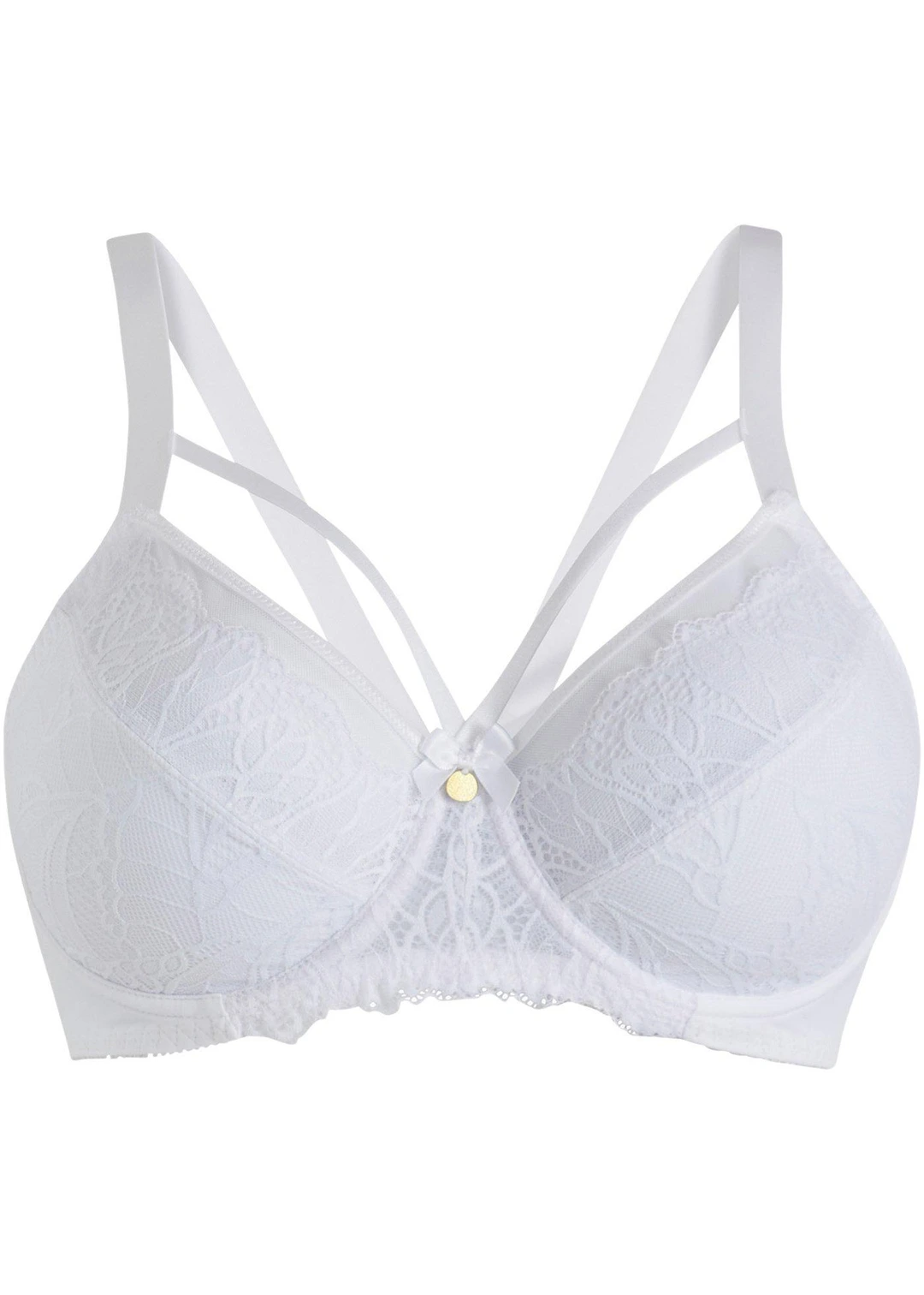 Soutien-gorge minimiseur avec dentelle délicate