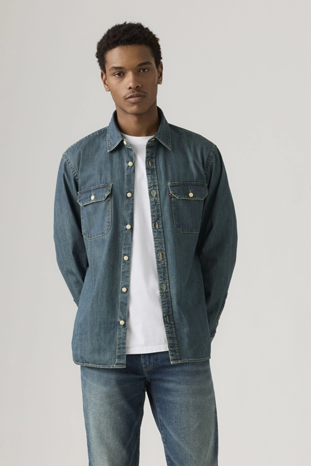 Levi's Surchemise Jackson Worker - Homme - Noir / Cosmo Washed Black - 2XL - 2