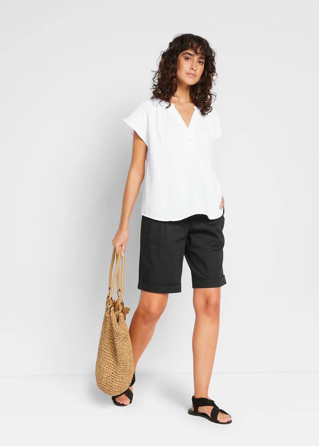 Blouse en gaze de coton - 2