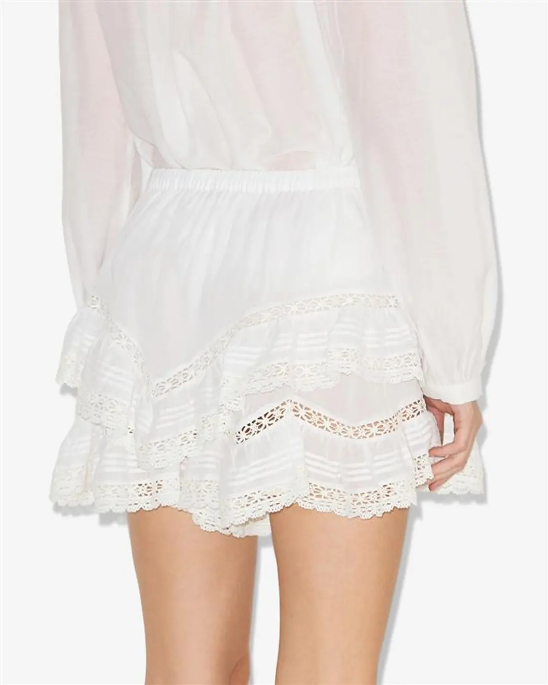 Short Geana - Femme - Blanc - Taille 42 - Marant Étoile - 3