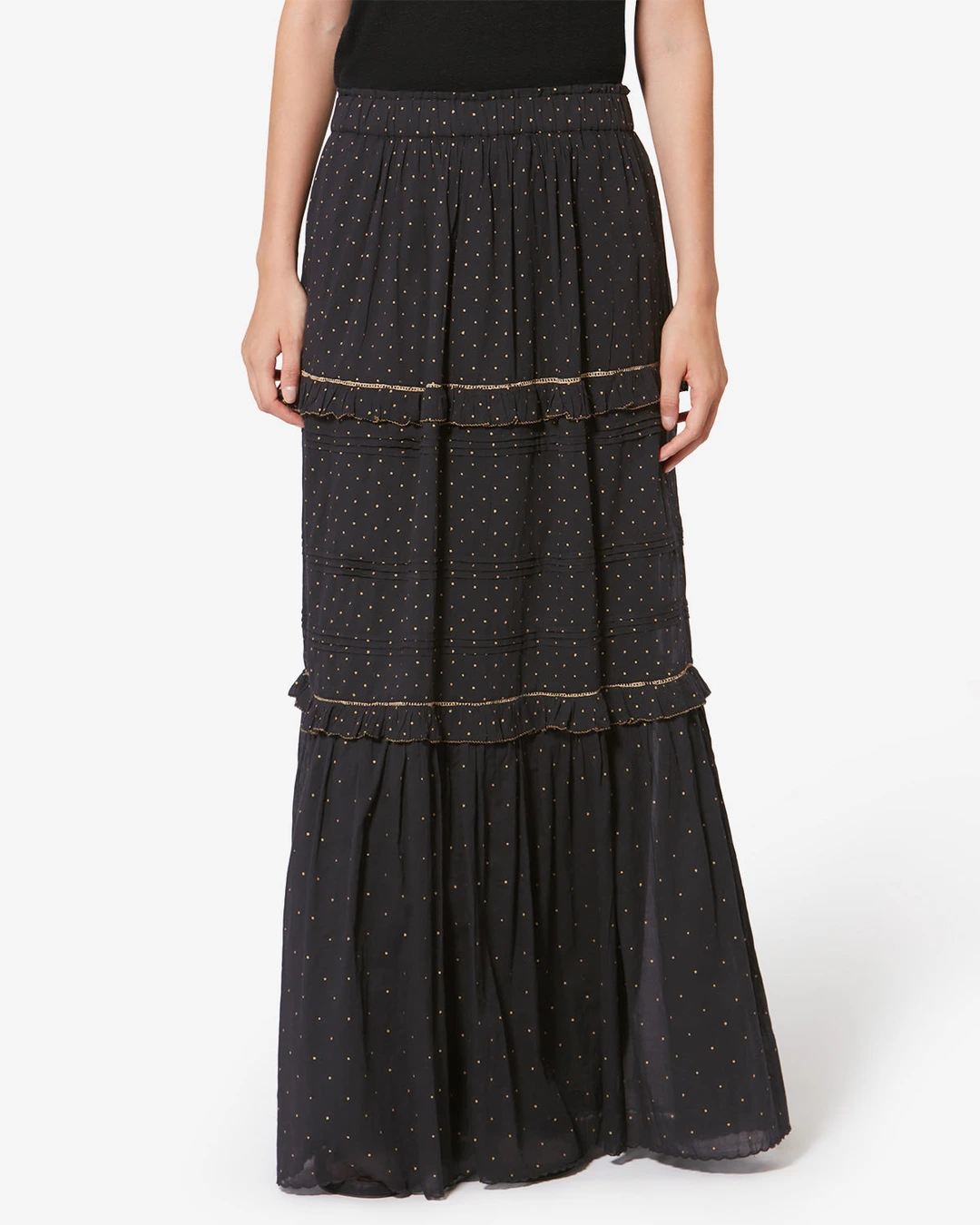 Jupe Volodia - Femme - Noir - Taille 42 - Marant Étoile - 5